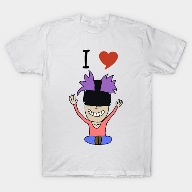 i love vr T-Shirt by FromBerlinGift